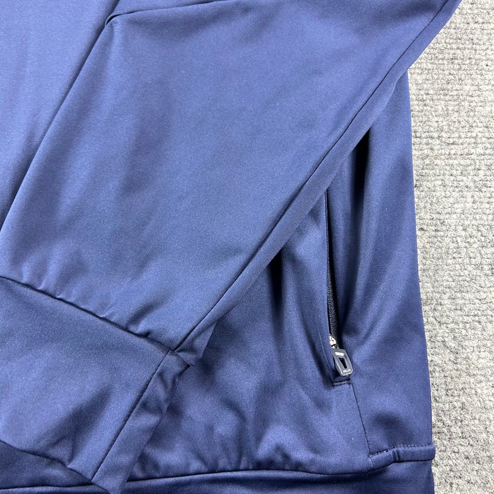 RLX Ralph Lauren Jacket Mens XL Navy Blue Hooded Full Zip Performance Golf Logo - Picture 3 of 10